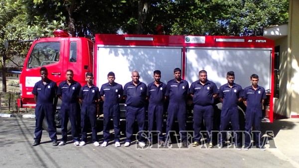 Special Course for Fire Fighters
of Ampara